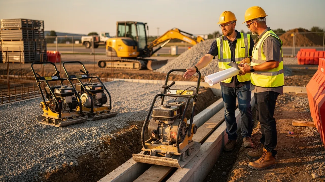 How to Rent a Plate Compactor in Irving and the DFW Metroplex
