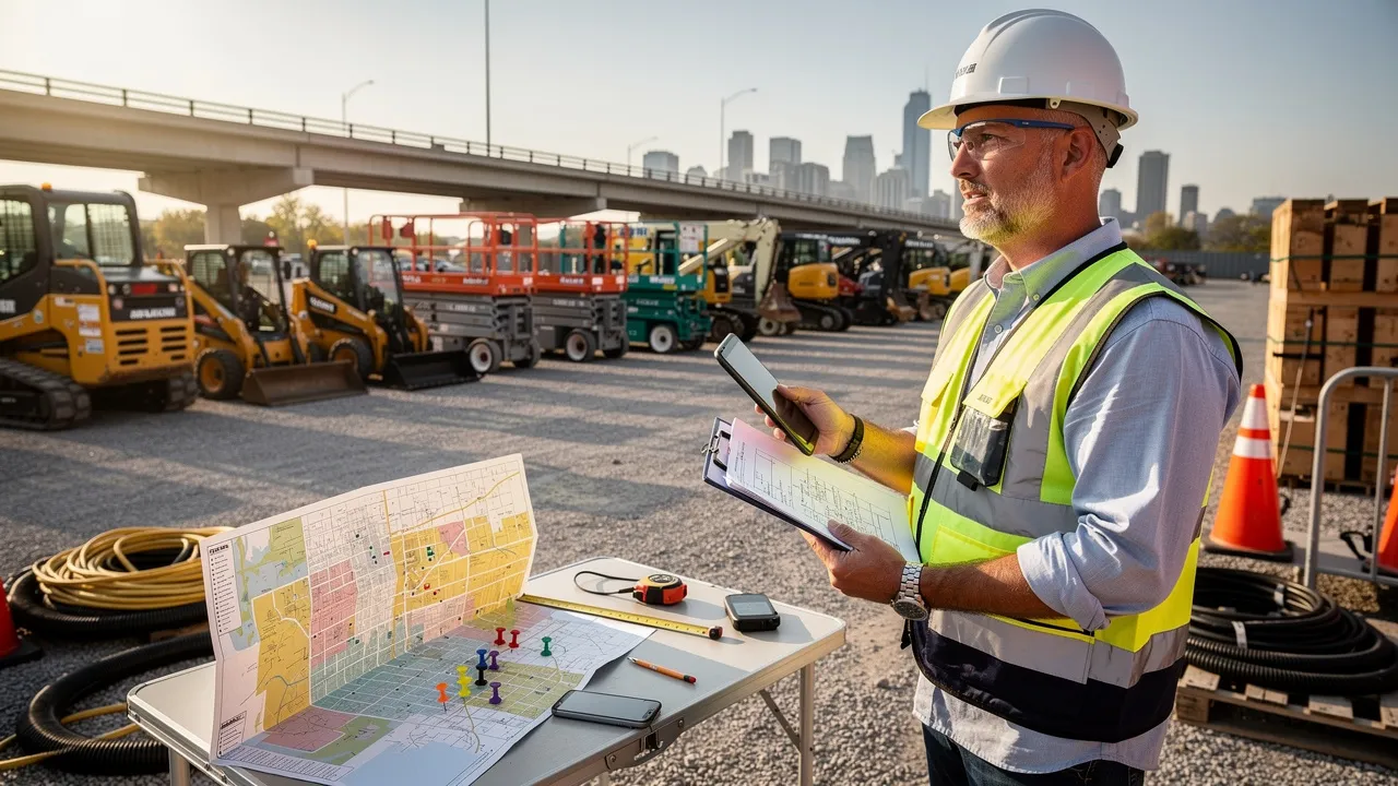 Rent Equipment Near Me in Irving and DFW: A Construction Project Decision Guide