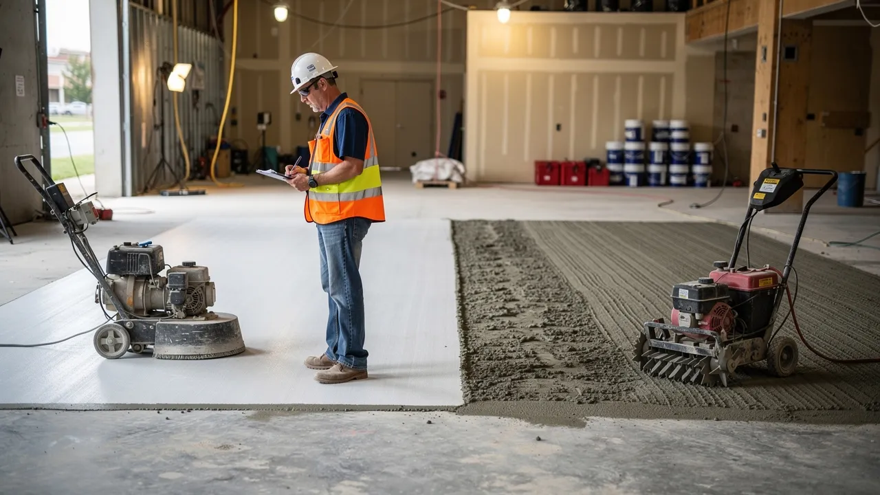 Should You Rent a Concrete Grinder in Irving or DFW? A Project-Fit Decision Guide